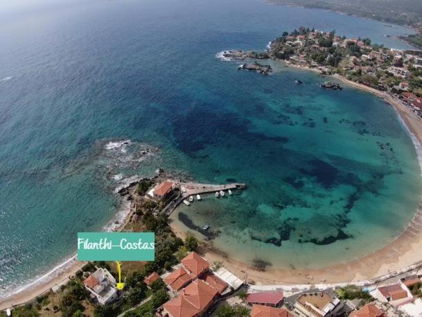 Filanthi Costas Otel Stoúpa Dış mekan fotoğraf